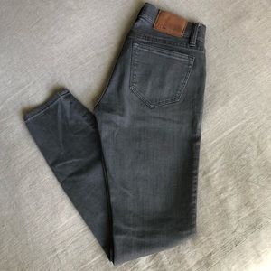J. Crew Gray Mid Rise Ankle Jeans